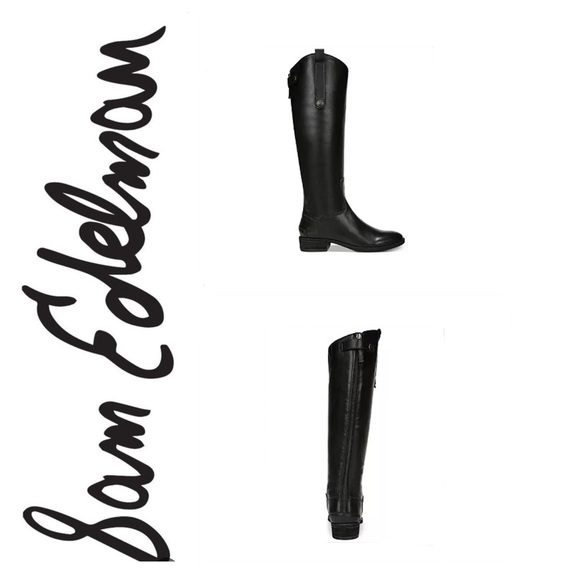 sam edelman penny boots black